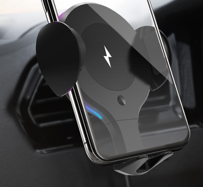 15W Smart Sensor Wireless Car Charger Mount