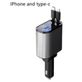 4-in-1 Retractable Fast Car Charger