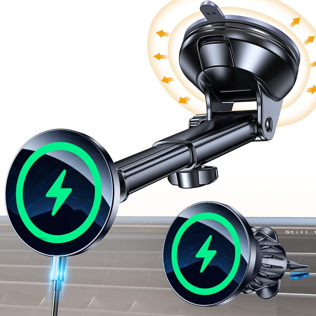 Magnetic Windshield Wireless Charger Mount